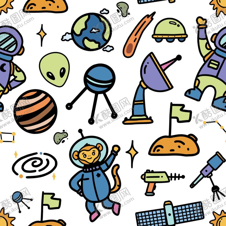 编号：67020209191555355272【酷图网】源文件下载-无缝花纹