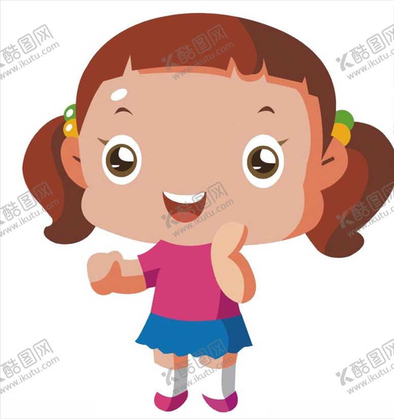 编号：54755207140254487731【酷图网】源文件下载-卡通女孩