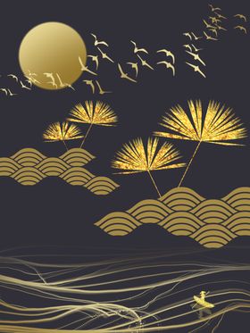装饰画客厅现代3D立体浮雕唯美
