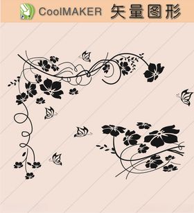 线稿剪影壁纸简洁手绘