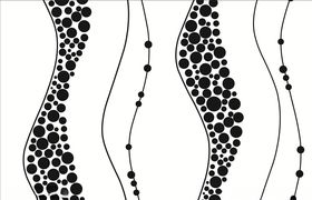 现代硅藻泥图案