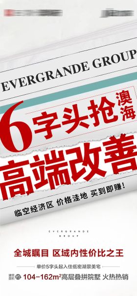 地产热销促销大字报系列海报