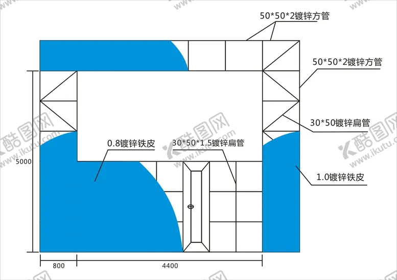 编号：50713909121556062940【酷图网】源文件下载-钢结构施工图