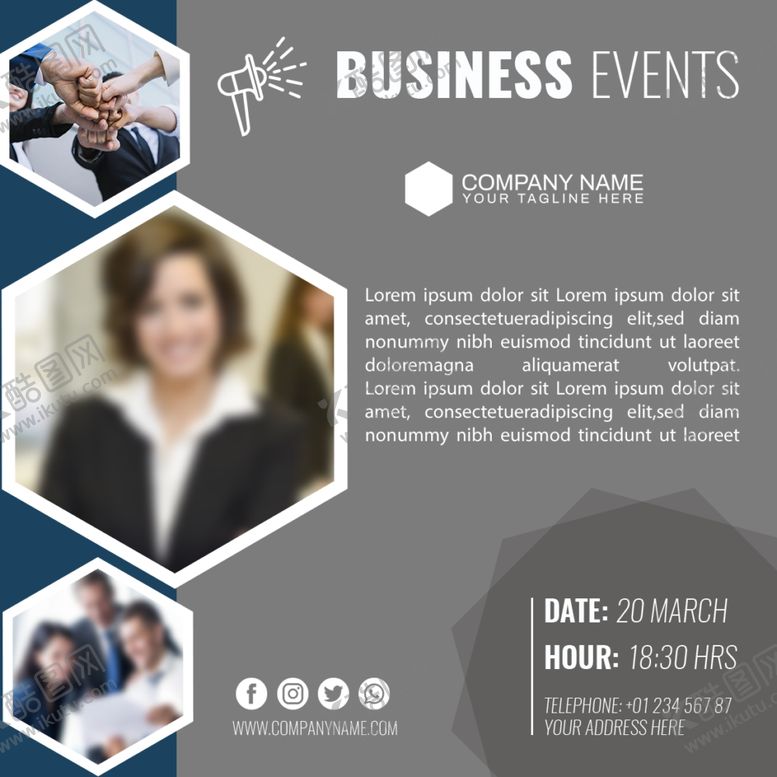 编号：62859510290738328596【酷图网】源文件下载-商务社交媒体广告