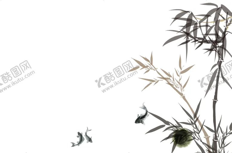 编号：53801006261046518585【酷图网】源文件下载-水墨竹子