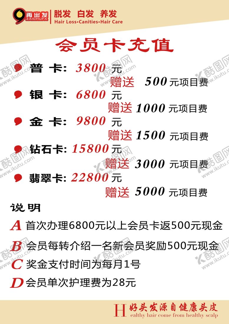 编号：44474202160920451164【酷图网】源文件下载-会员充值海报