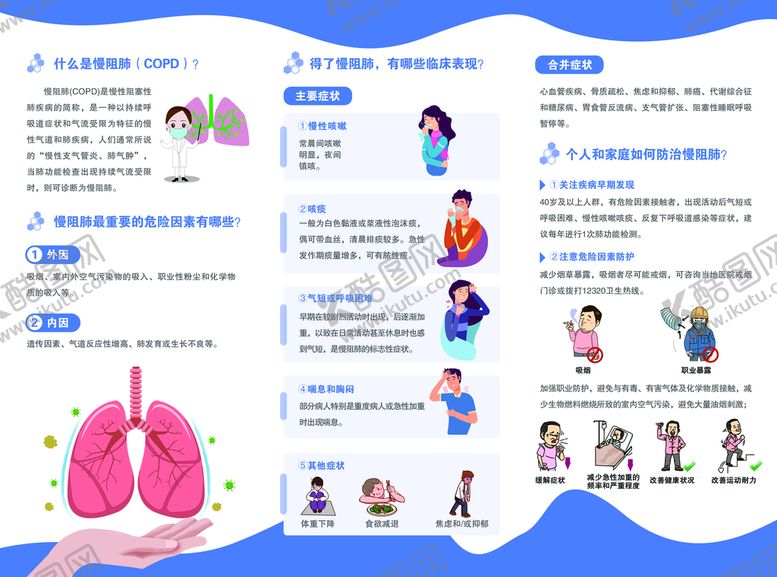 编号：27849509191534262579【酷图网】源文件下载-慢阻肺防治相关知识