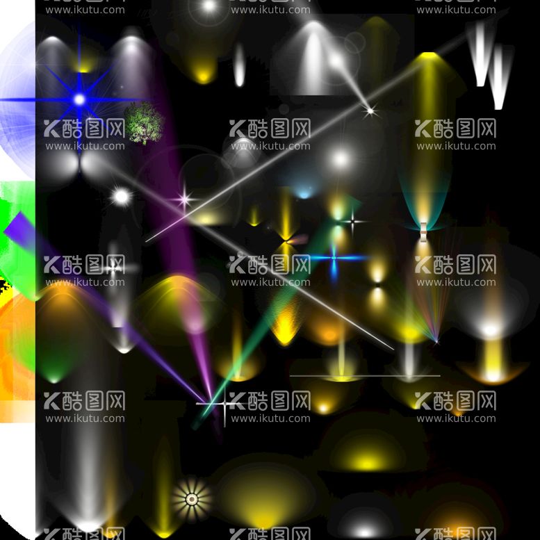 编号：12085211220435419925【酷图网】源文件下载-灯光元素