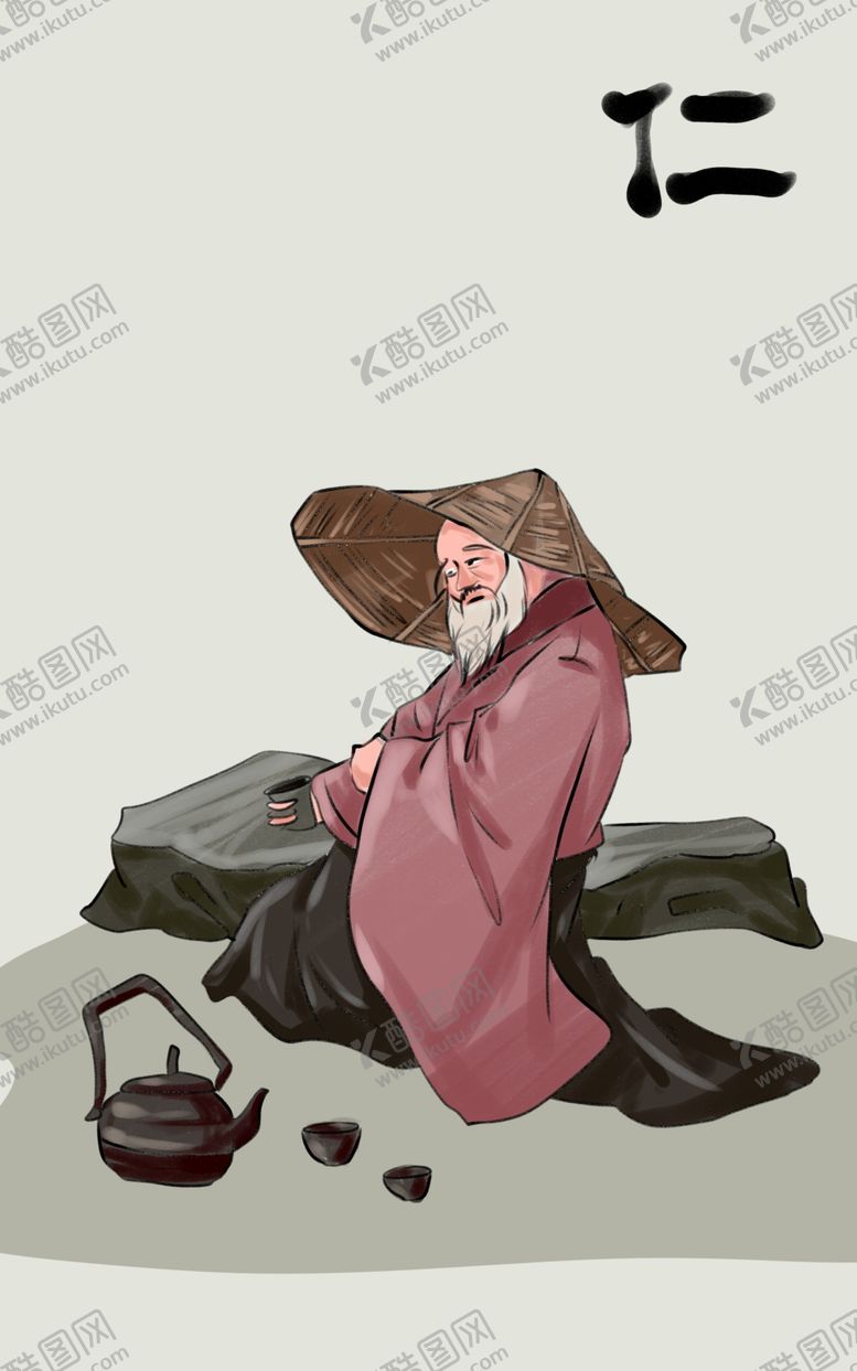 编号：19878302182202557391【酷图网】源文件下载-传统文化古风人物