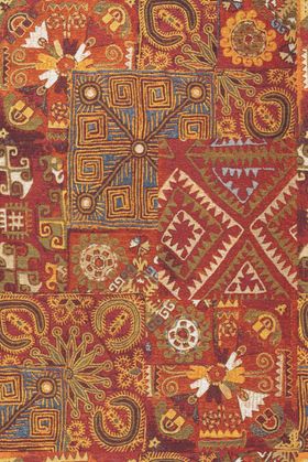 传统民族风花纹图案