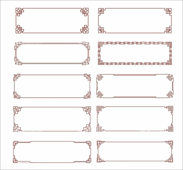编号：30064811291312218402【酷图网】源文件下载-边框花纹