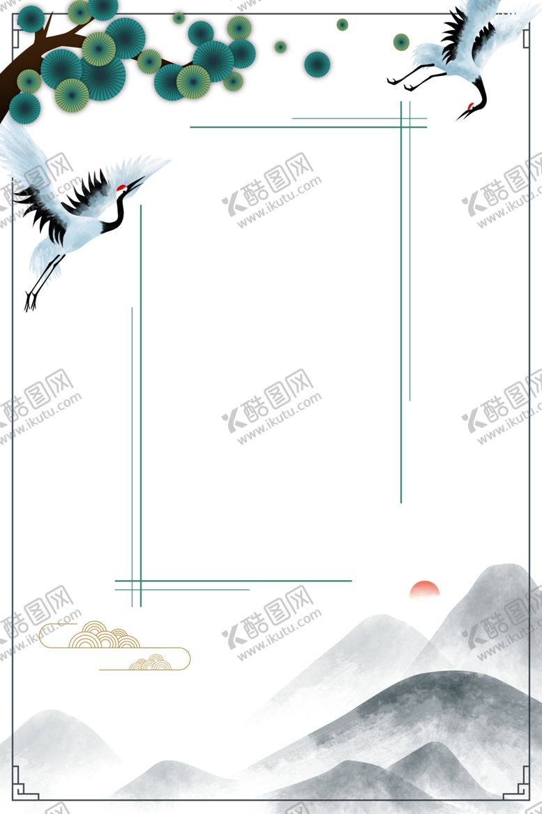 编号：56163605111703207092【酷图网】源文件下载-中国风边框
