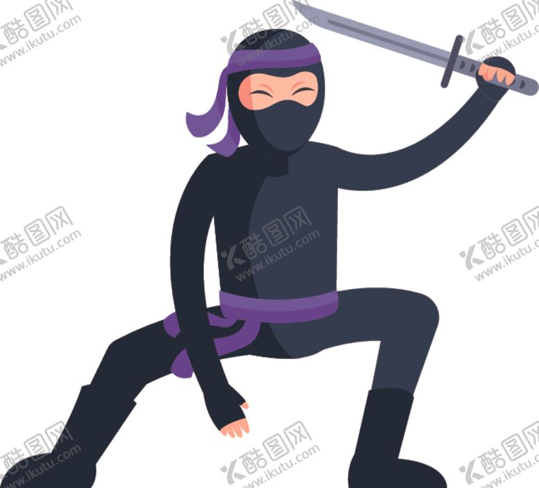 编号：76042809241052338565【酷图网】源文件下载-卡通忍者
