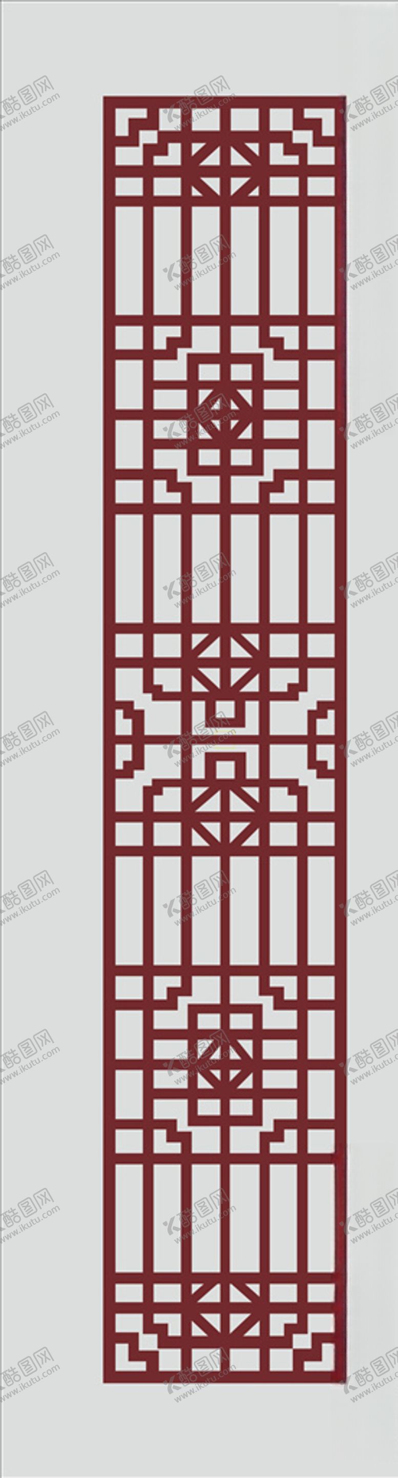 编号：80168706240156357927【酷图网】源文件下载-中式格栅