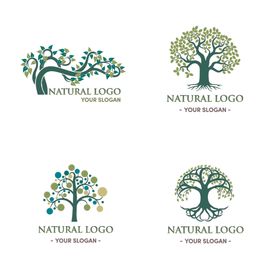 叶子图标公司logo企业志创意logo