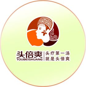 古法头疗海报灯箱头皮排毒中医文化