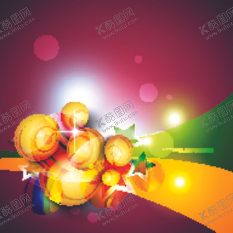 编号：80710907131247407865【酷图网】源文件下载-3d动感几何体梦幻背景
