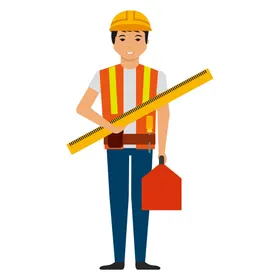 工人职业建筑施程施