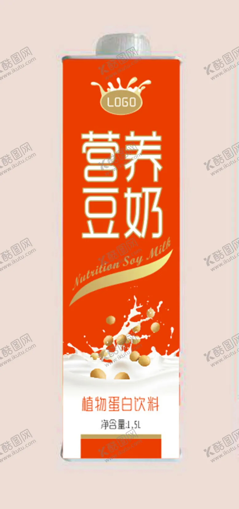 编号：75552112271946154924【酷图网】源文件下载-营养豆奶  
