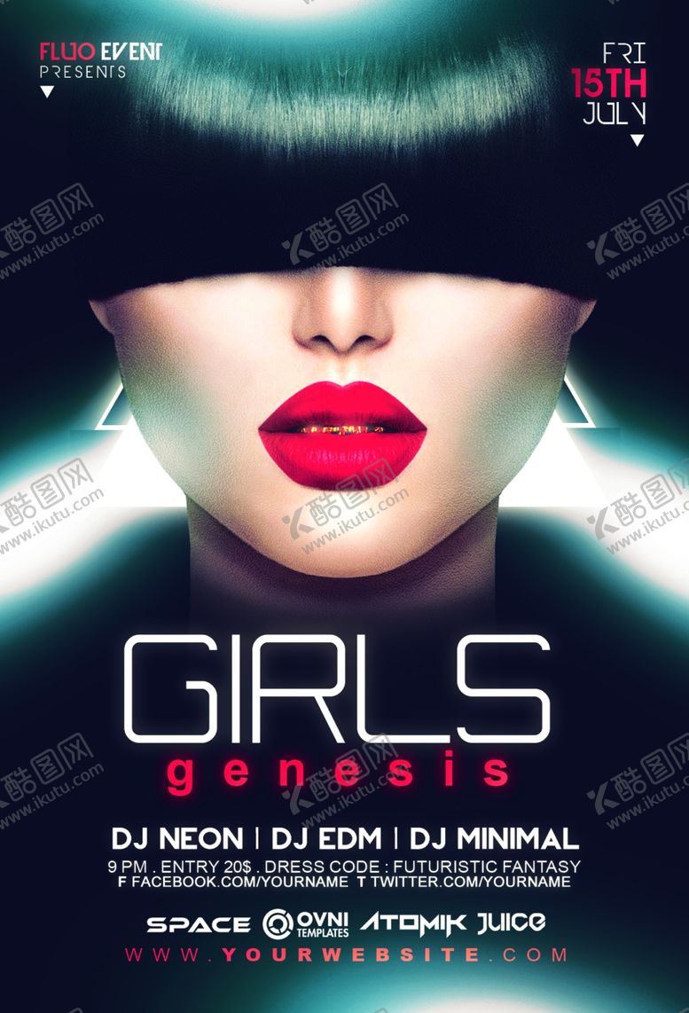 编号：13253310101128598575【酷图网】源文件下载-国外创意海报