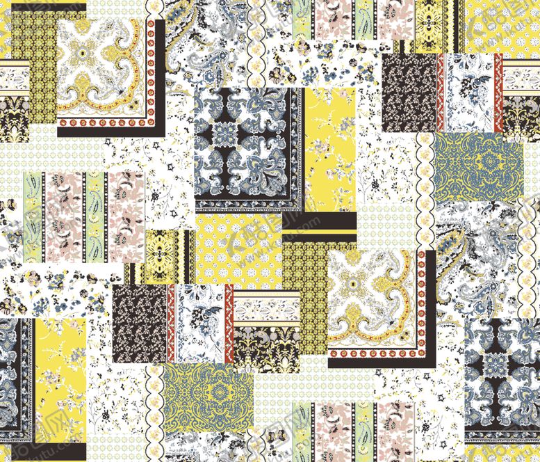 编号：37615209240425002188【酷图网】源文件下载-数码印花腰果