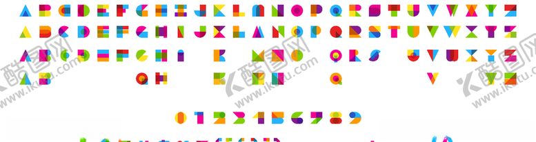 编号：97093609141731323147【酷图网】源文件下载-三角形拼接字母