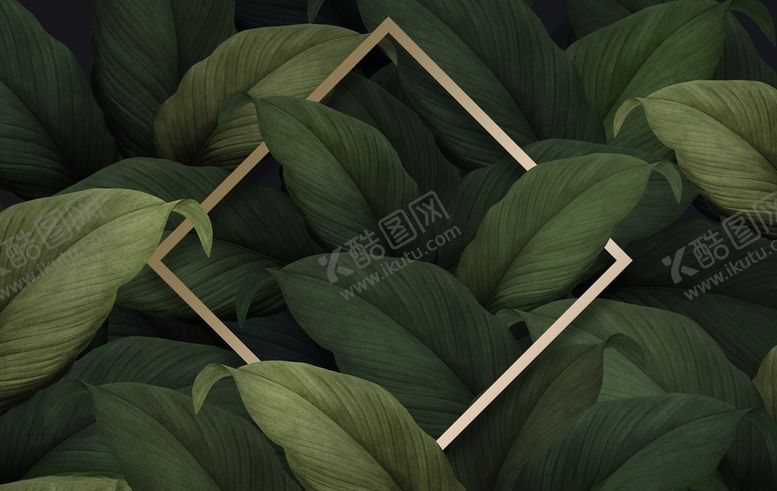 编号：22063607042008175978【酷图网】源文件下载-植物装饰边框素材