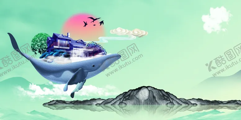 编号：85940105120437063244【酷图网】源文件下载-地产复古活动宣传背景海报素材