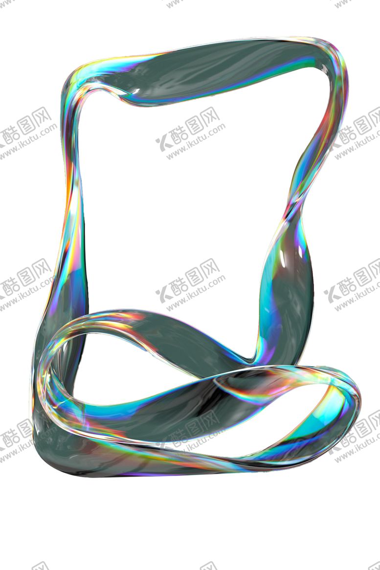 编号：26213309280422313177【酷图网】源文件下载-炫彩丝带