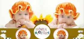 童年儿童周岁纪念相册PSD模板