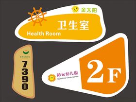 幼儿园科室牌班级门牌房间牌