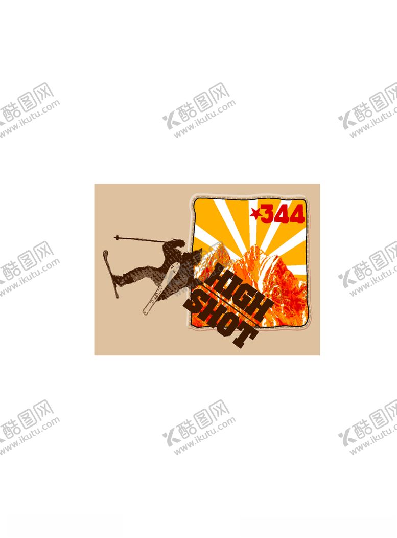 编号：26644807141415192072【酷图网】源文件下载-字母印花