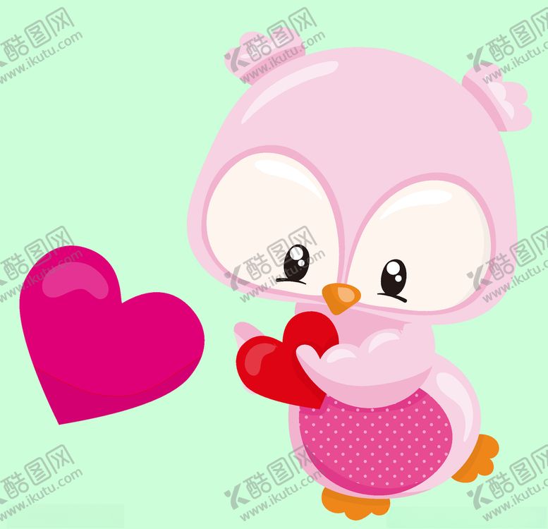 编号：65790209210937103814【酷图网】源文件下载-小鸟可爱卡通手绘矢量素材