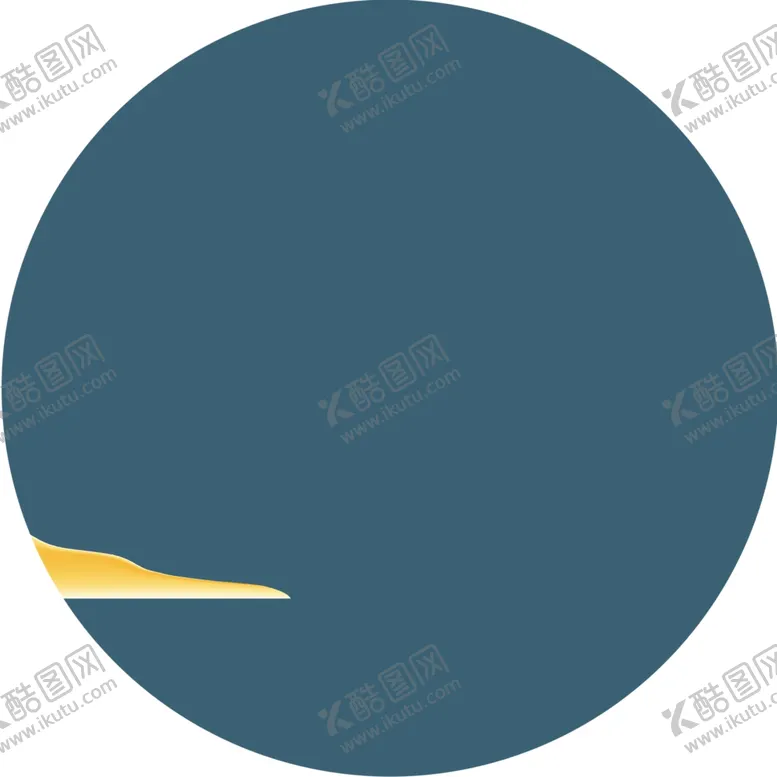 编号：73448412041630054455【酷图网】源文件下载-简约色块圆形挂画装饰画