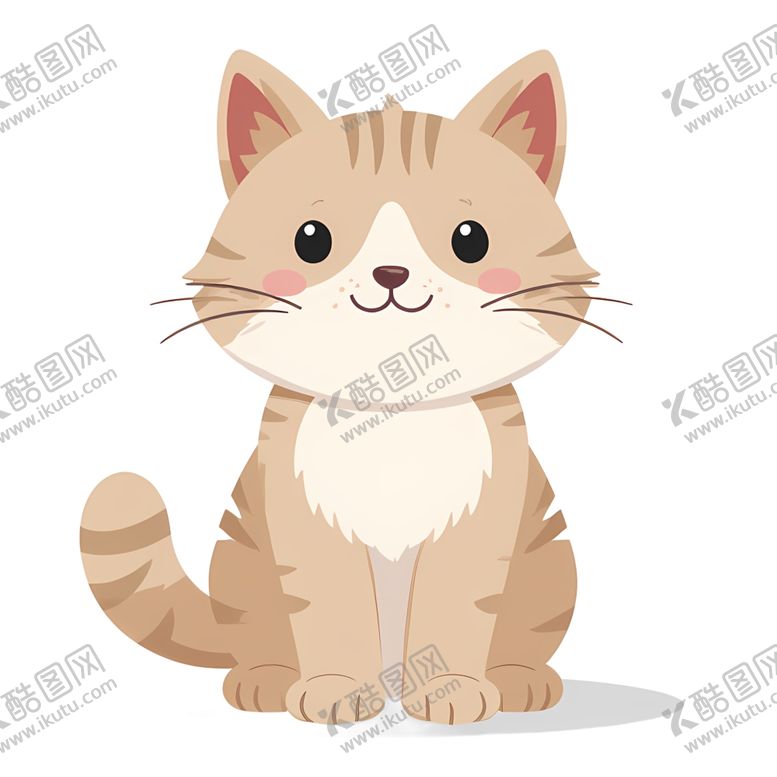 编号：81697403010717417860【酷图网】源文件下载-卡通猫咪插画