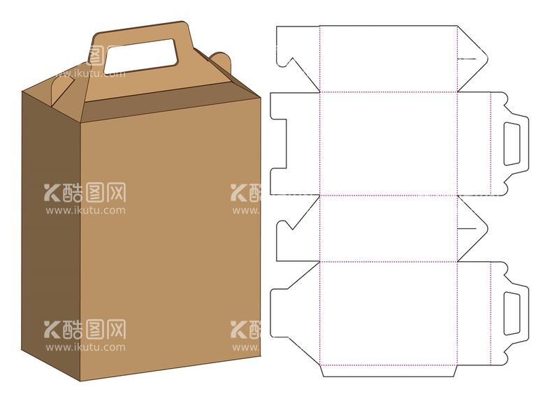 编号：53941710040650563478【酷图网】源文件下载-包装盒刀模