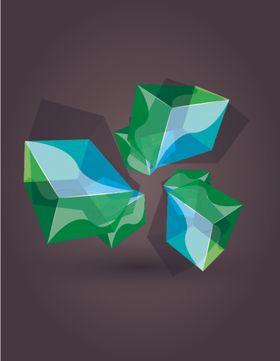 3D立体梦幻背景