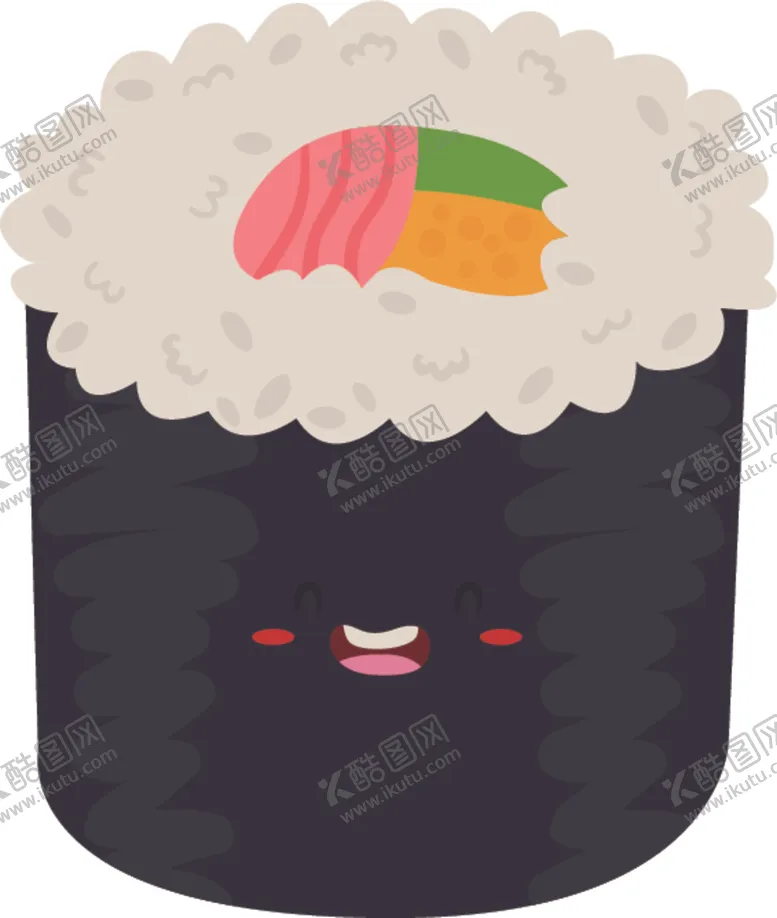 编号：48779307060659179815【酷图网】源文件下载-卡哇伊美食