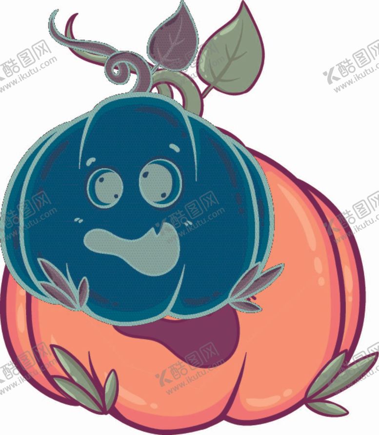 编号：31452910032123285039【酷图网】源文件下载-卡通万圣节南瓜素材