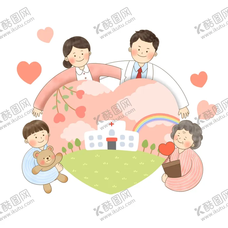 编号：51062402191236234377【酷图网】源文件下载-卡通人物插画