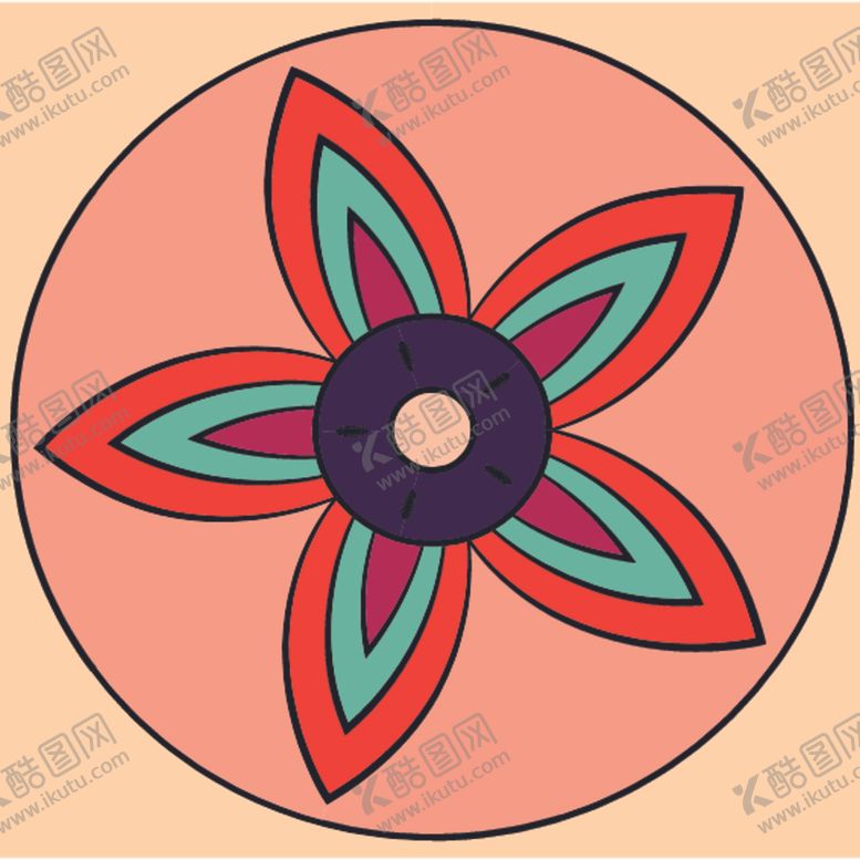 编号：80709010141512344151【酷图网】源文件下载-波西米亚风格花纹图案