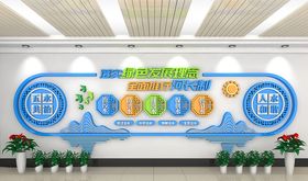 企业展板企业文化墙造