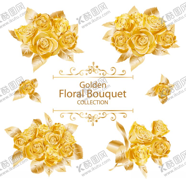 编号：51344309181710059070【酷图网】源文件下载-金色花朵