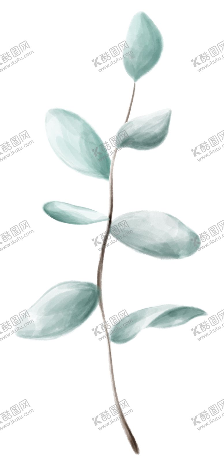 编号：82511509132334095497【酷图网】源文件下载-清新手绘植物