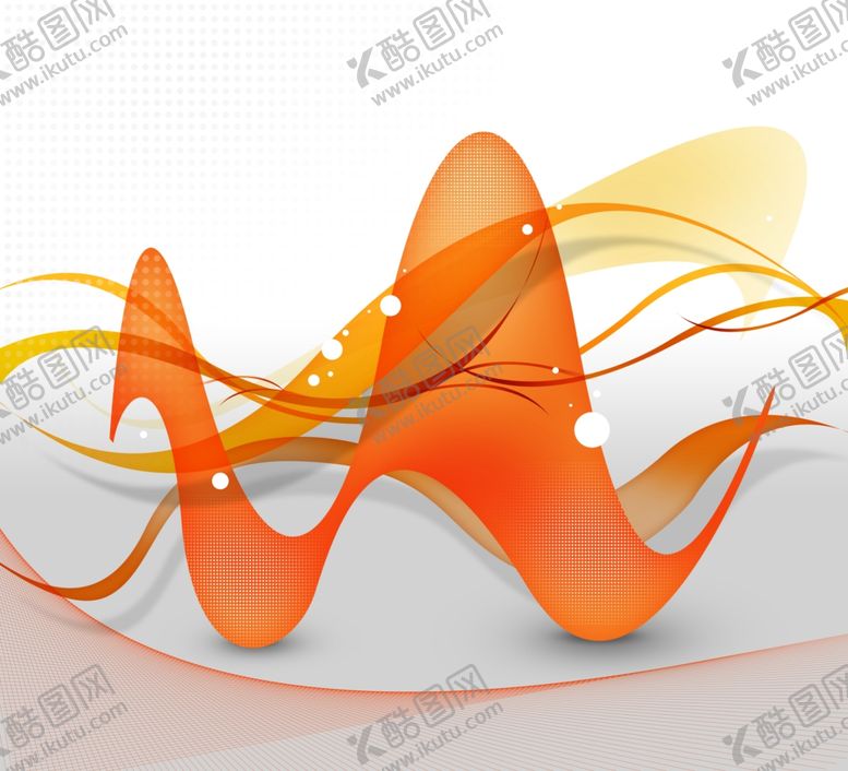 编号：89539302030938059240【酷图网】源文件下载-橙色动感线条立体背景素材