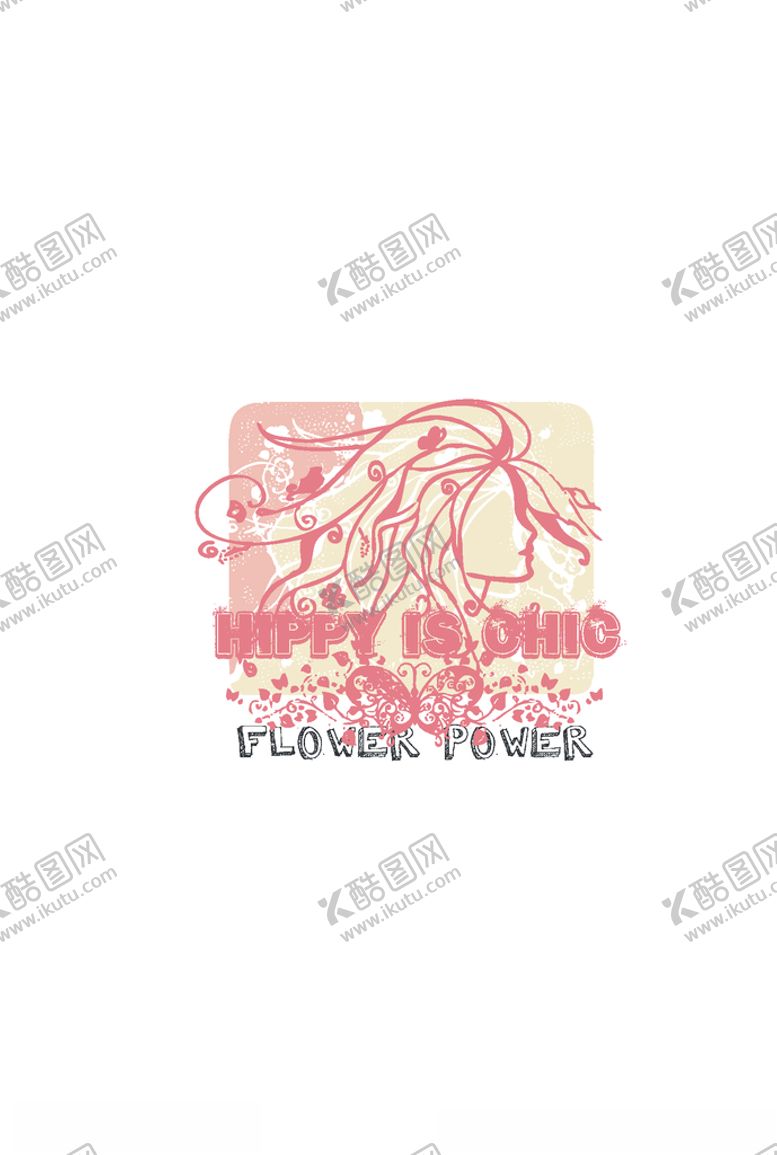 编号：73265407040258047746【酷图网】源文件下载-女装人物印花