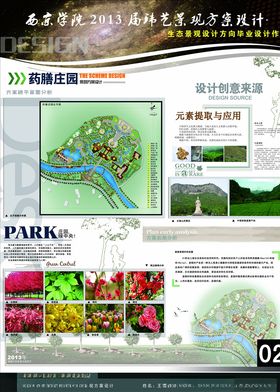 毕业设计展板