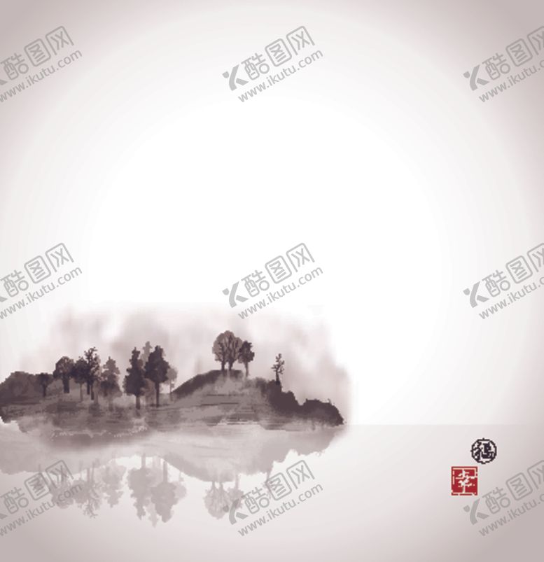 编号：38617707141210318817【酷图网】源文件下载-山水画