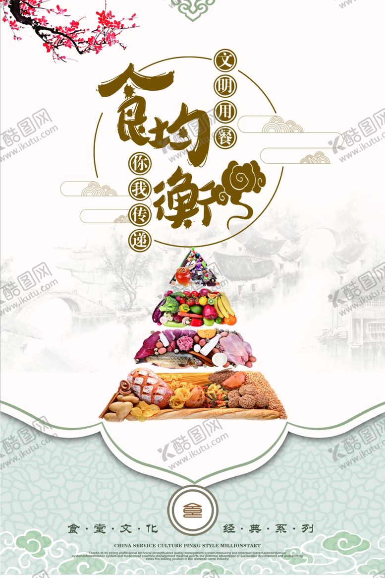编号：12549209250804215870【酷图网】源文件下载-食堂文化海报
