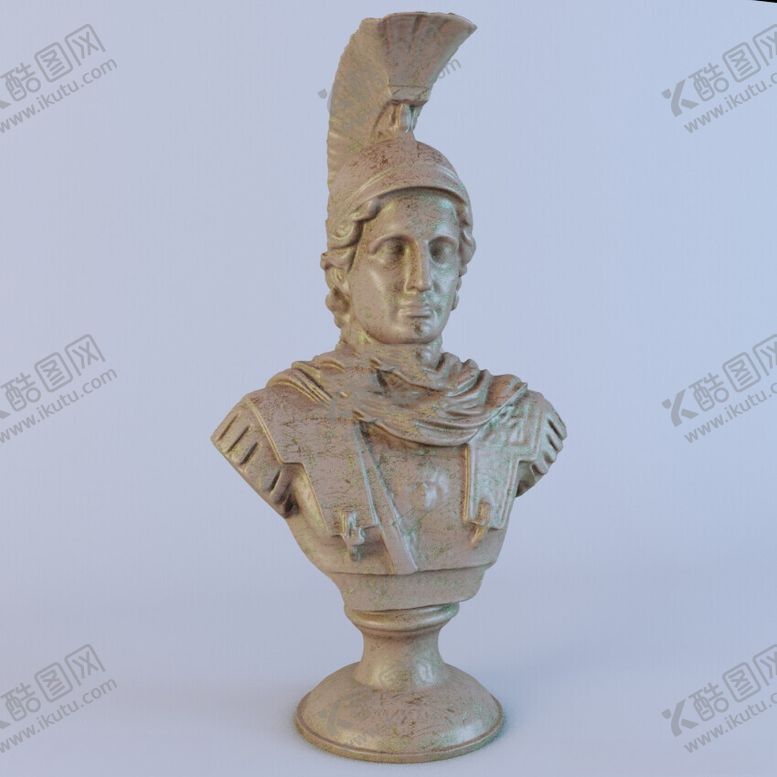 编号：26426502181913389122【酷图网】源文件下载-C4D模型凯撒